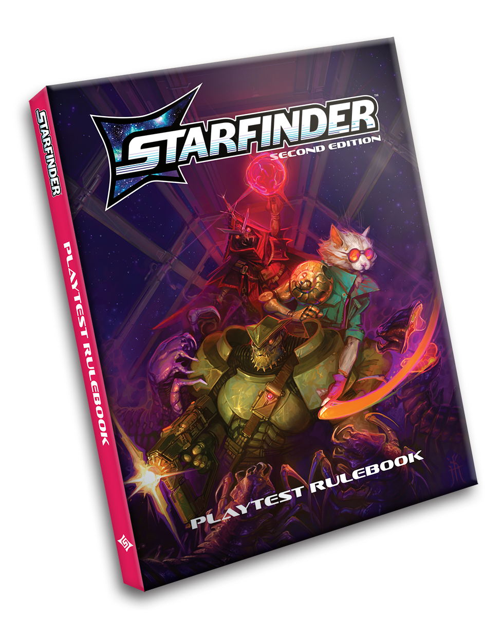 Starfinder 2nd Edition Playtest Book Role Playing Games Paizo