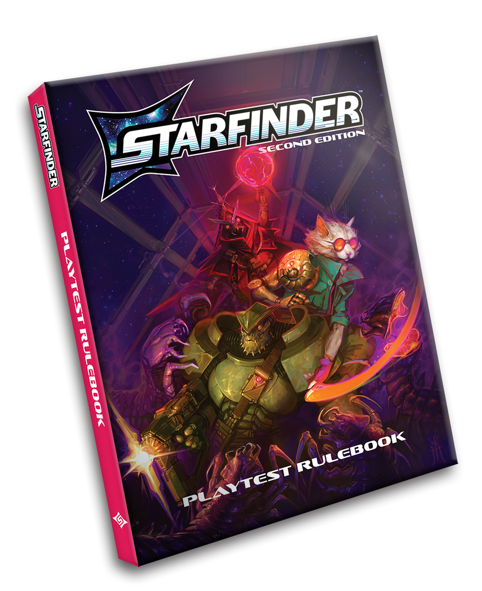 Starfinder 2nd Edition Playtest Book Role Playing Games Paizo