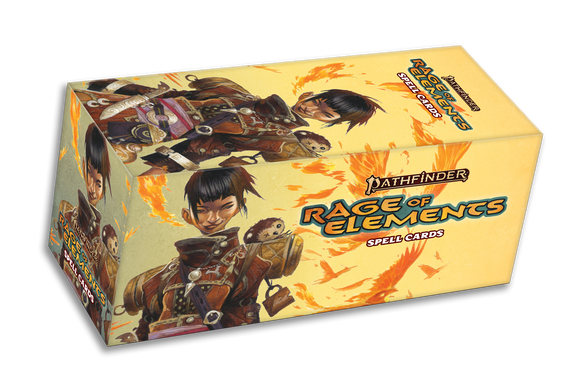 Pathfinder 2E Spell Cards: Rage of Elements Supplies Paizo