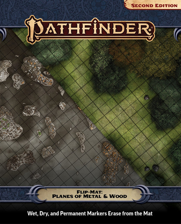 Pathfinder Flip Mat: Planes of Metal and Wood RPG Maps Paizo   