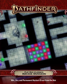 Pathfinder Flip Mat Classics: Arcane Dungeon RPG Maps Paizo   