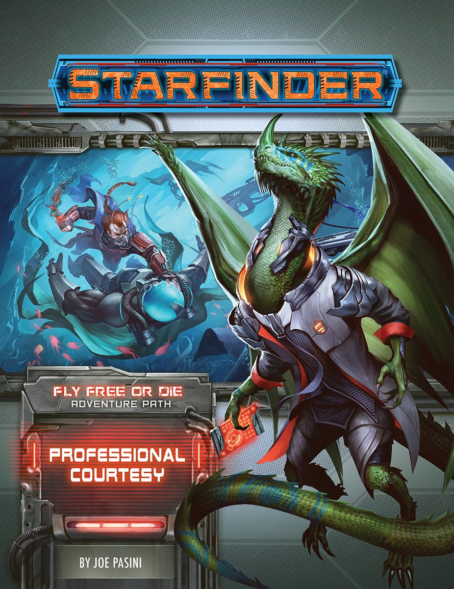 Starfinder Adventure Path Fly Free or Die Part 3 - Professional Courtesy Role Playing Games Paizo