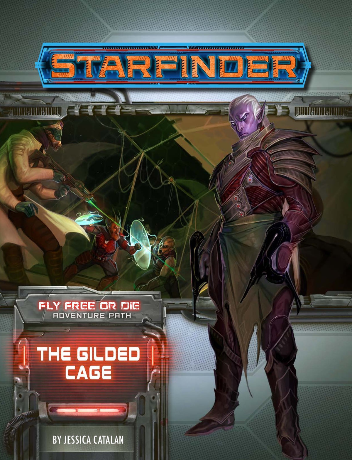 Starfinder Adventure Path Fly Free or Die Part 6 - The Gilded Cage Role Playing Games Paizo