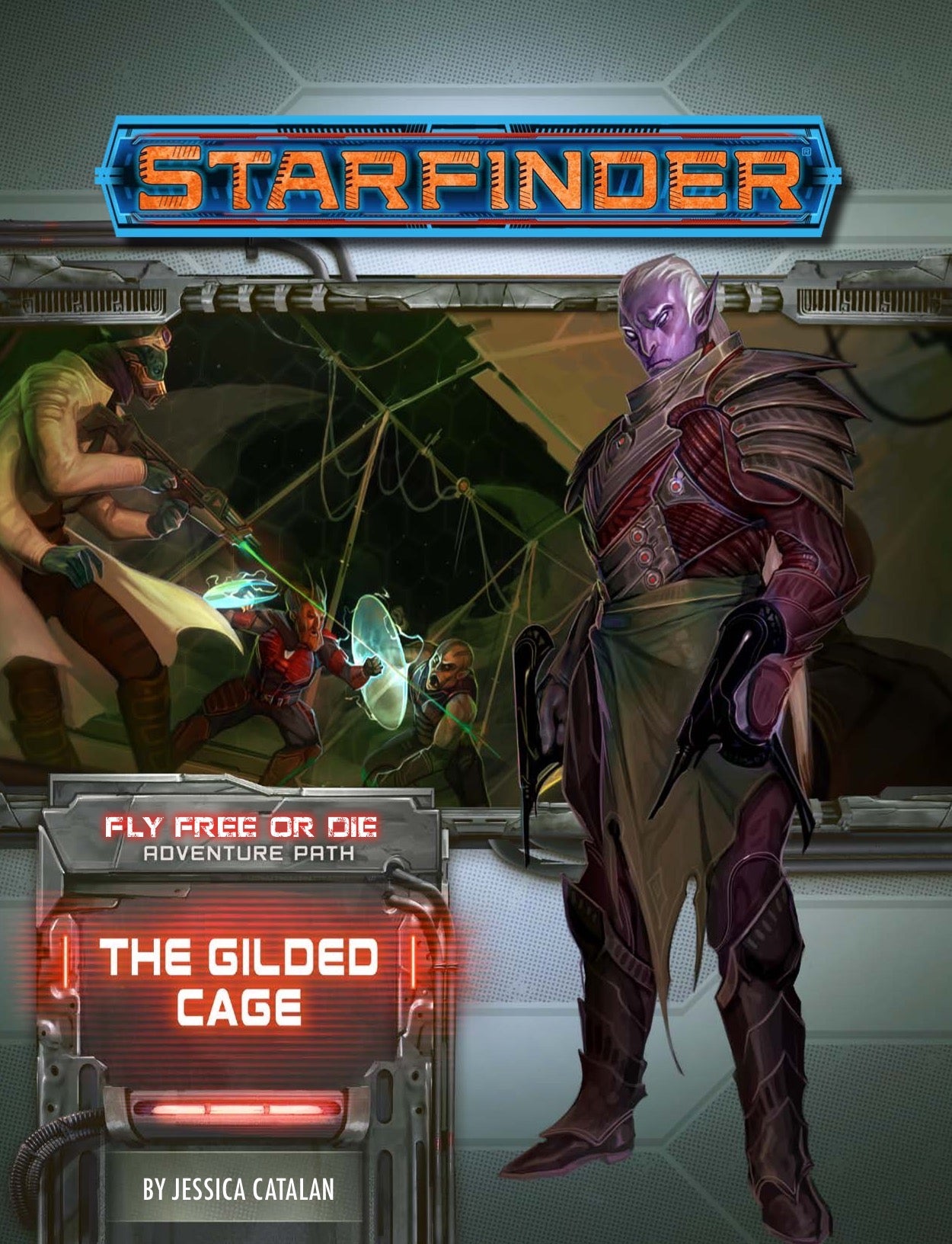 Starfinder Adventure Path Fly Free or Die Part 6 - The Gilded Cage Role Playing Games Paizo