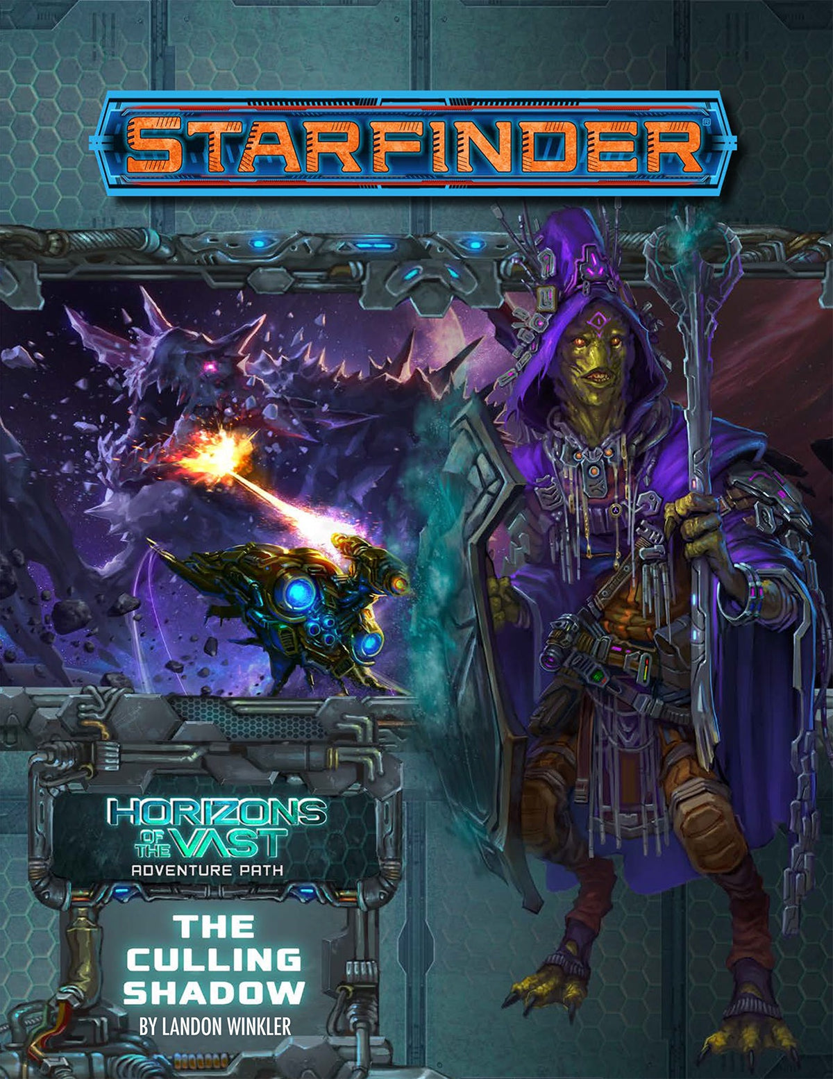 Starfinder Adventure Path Horizons of the Vast Part 6 - The Culling Shadow Role Playing Games Paizo