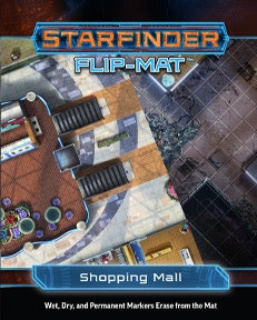 Starfinder Flip Mat: Shopping Mall RPG Maps Paizo   