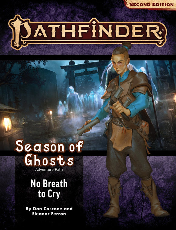 Pathfinder 2E Adventure Path Season of Ghosts Part 3: No Breath to Cry Role Playing Games Paizo   