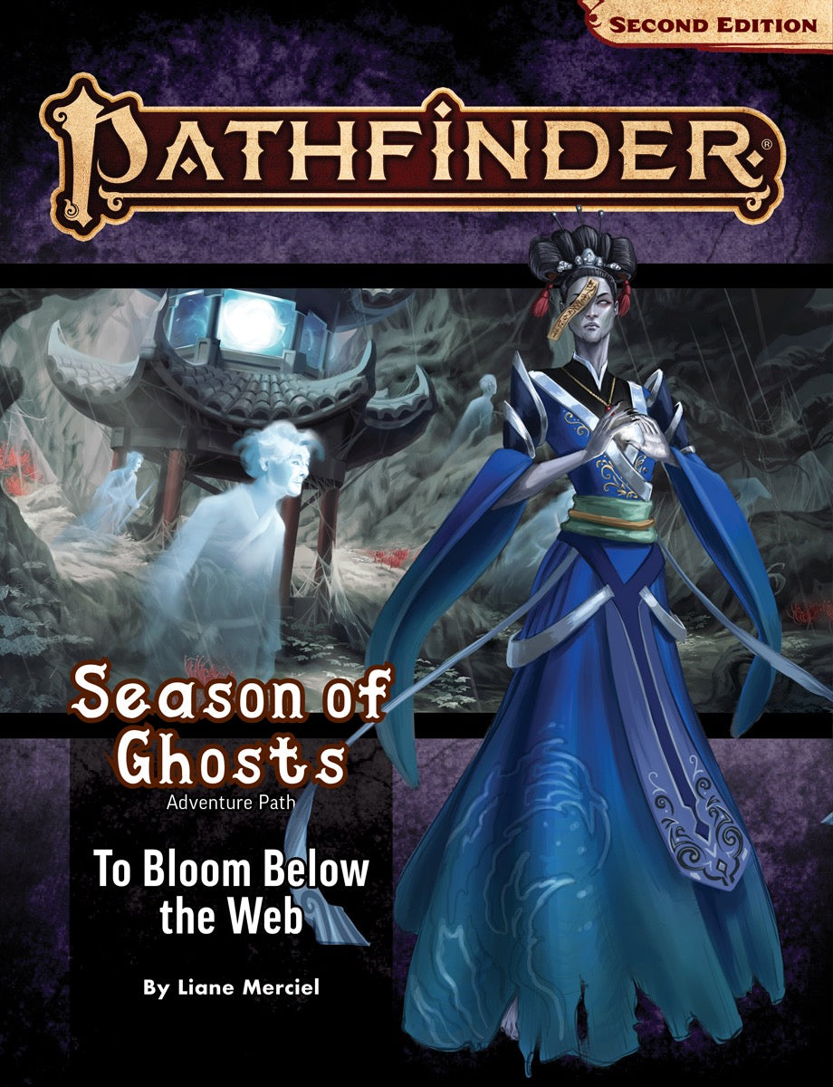 Pathfinder 2E Adventure Path Season of Ghosts Part 4: To Bloom Below the Web Role Playing Games Paizo   