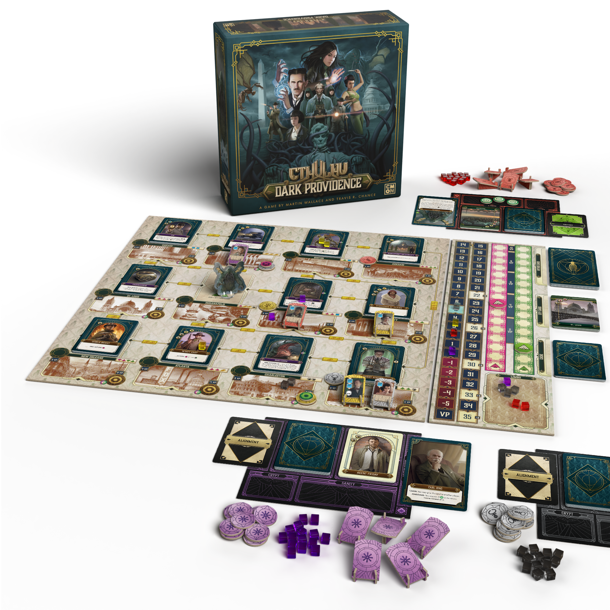 Cthulhu: Dark Providence Board Games Asmodee