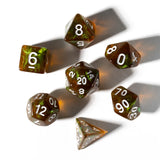 Sirius Dice Unearthed Treasure Series (6 options) Dice Sirius Dice 7ct UT Peridot  