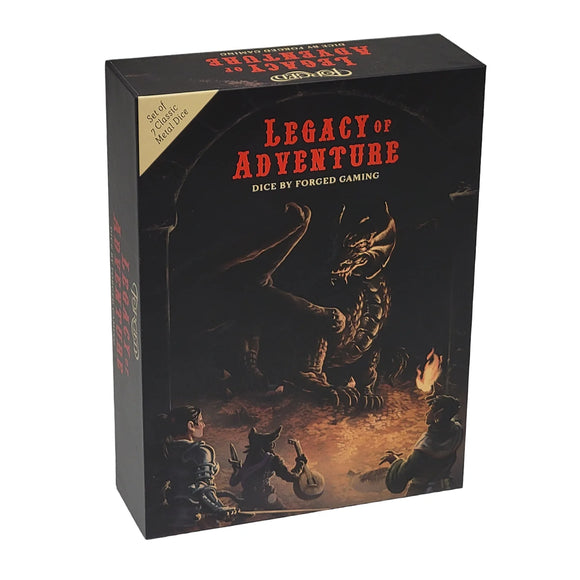 Legacy of Adventure Dice Set Dice Forged Dice Co   