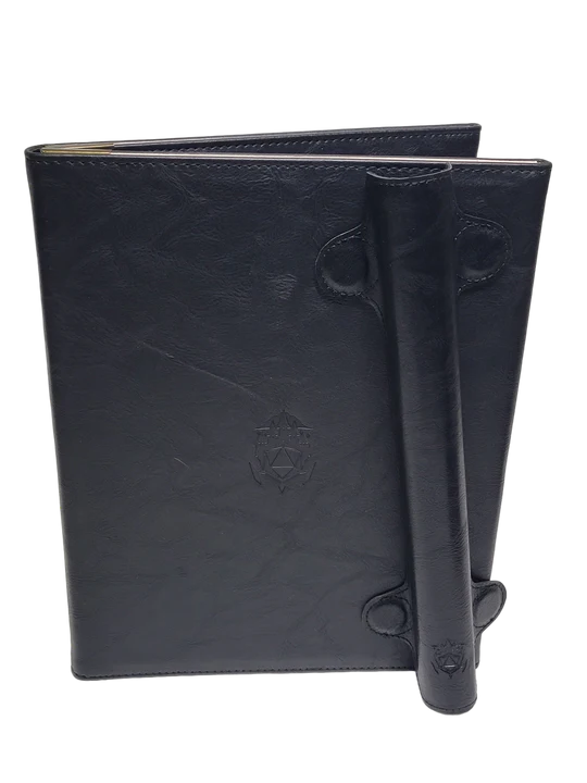 Ultimate Game Master Screen Core Screen Portrait (2 Options) Supplies Forged Dice Co Ult Game Screen Black