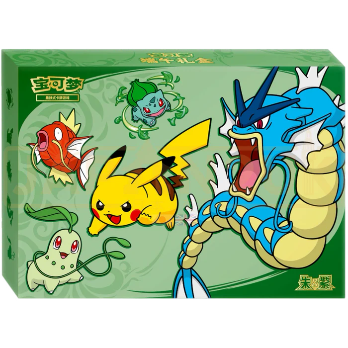 Pokemon 2026 Dragon Boat Festival Gift Box (Simplified Chinese) Trading Card Games Pepper Joy