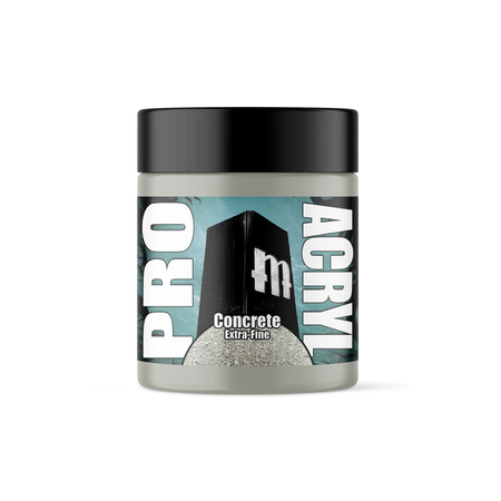 Pro Acryl Basing Textures - Concrete - EXTRA FINE 120ml Paints Monument Hobbies
