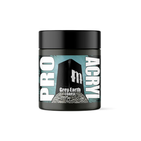 Pro Acryl Basing Textures - Grey Earth - COARSE 120ml Paints Monument Hobbies