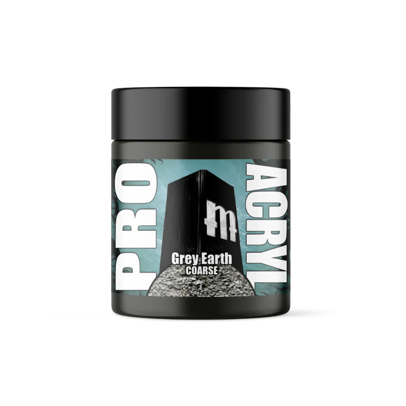 Pro Acryl Basing Textures - Grey Earth - COARSE 120ml Paints Monument Hobbies