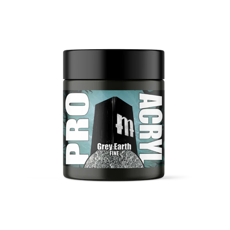Pro Acryl Basing Textures - Grey Earth - FINE 120ml Paints Monument Hobbies
