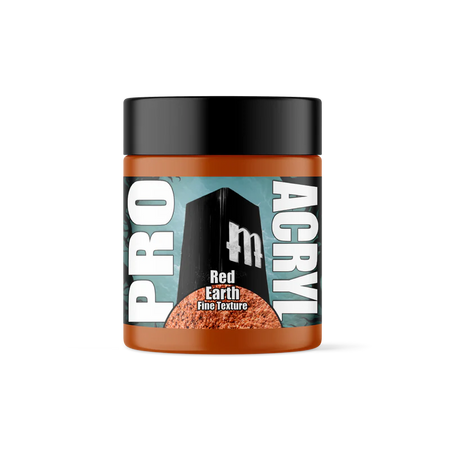 Pro Acryl Basing Textures - Red Earth - FINE 120ml Paints Monument Hobbies