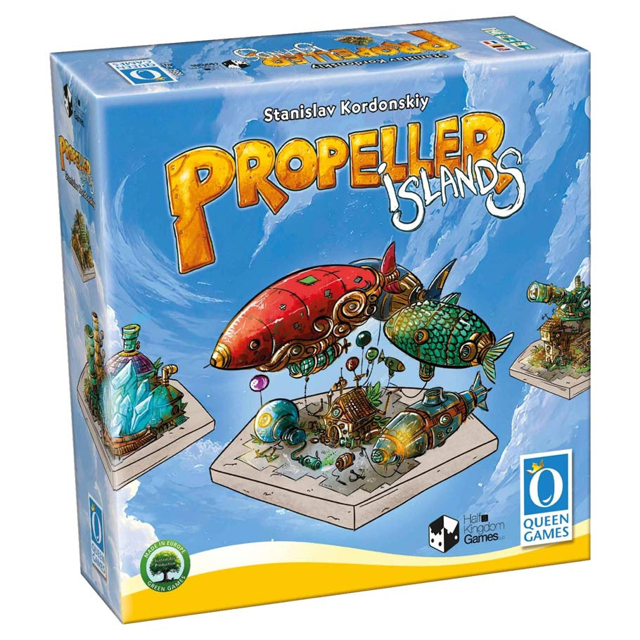 Propeller Island Board Games Queen Games Propeller Island