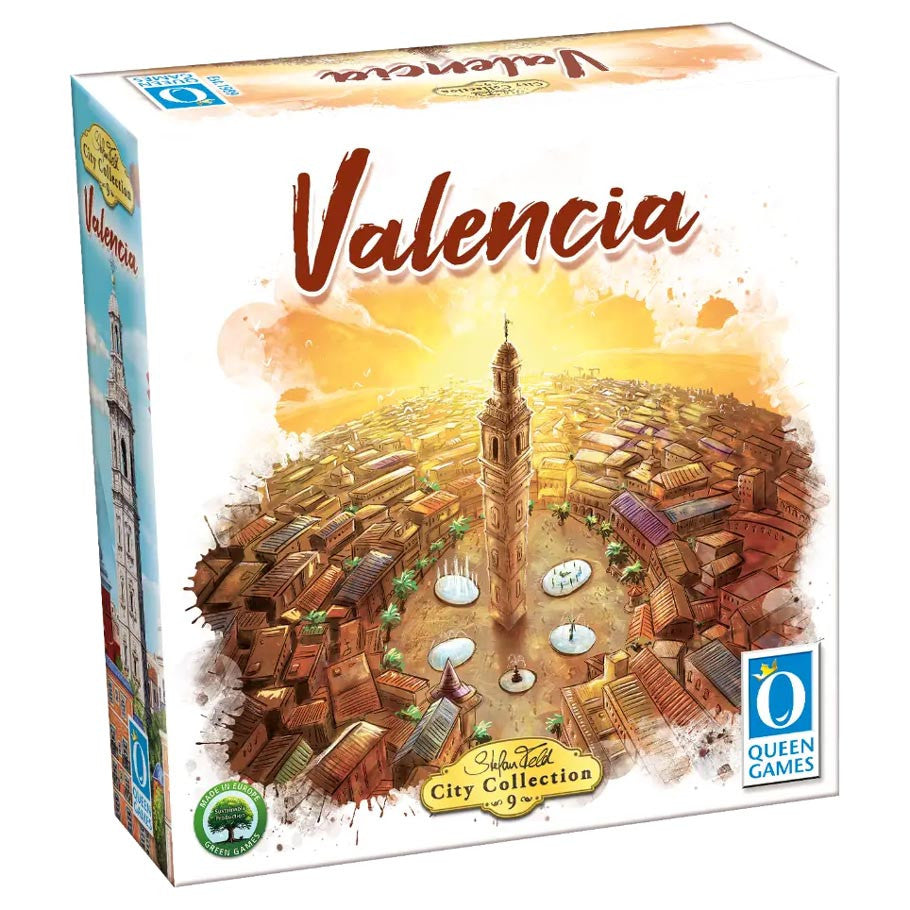 Stefan Feld City Collection 9: Valencia Special Edition Board Games Queen Games Valencia Special Edition