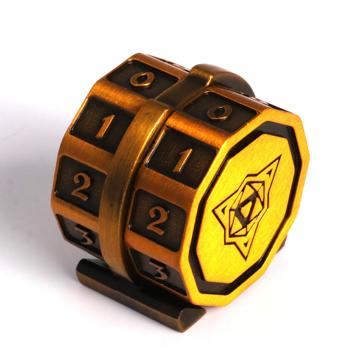 V2 LifeLink Counter - (7 Options) Supplies Die Hard Dice V2 LLC Battleworn Gold