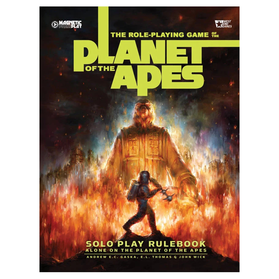 Planet of the Apes Solo Rulebook Supplies Penguin Random House Planet of the Apes Solo Rulebook