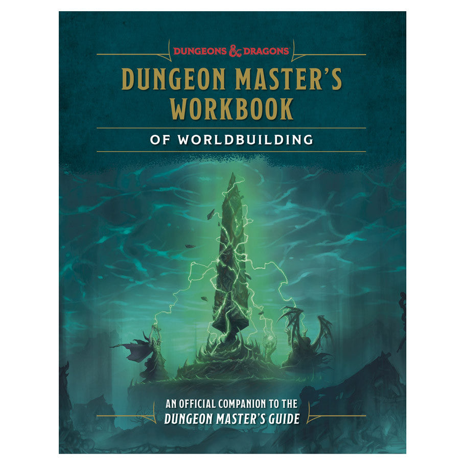 D&D: Dungeon Master's Workbook of Worldbuilding Role Playing Games Penguin Random House DM Workbook of Worldbuilding