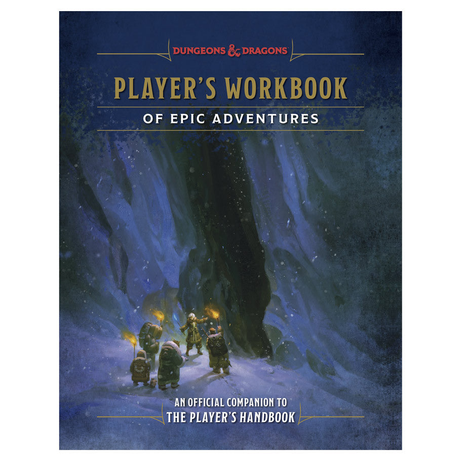 D&D: Player's Workbook of Epic Adventures Role Playing Games Penguin Random House P Workbook of Epic Adventures