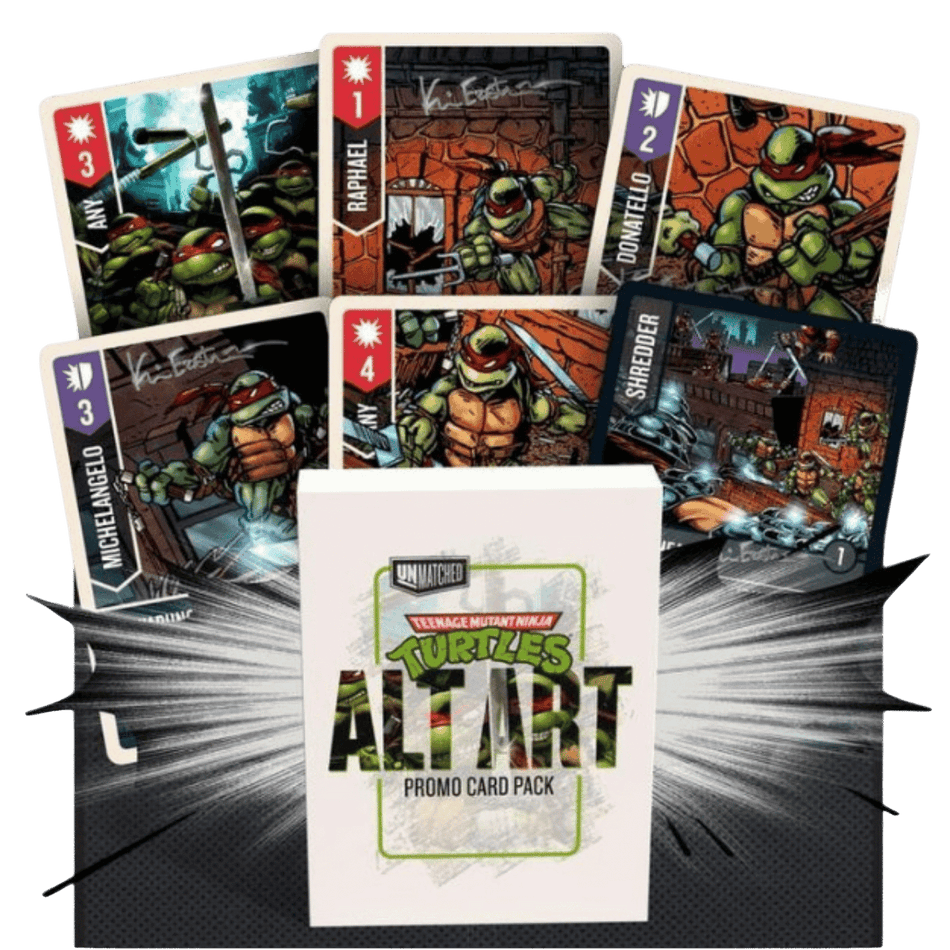 Unmatched Adventures: Teenage Mutant Ninja Turtles - Alternate Art Card Pack Board Games Restoration Games UMA Adv Alt Art Pack