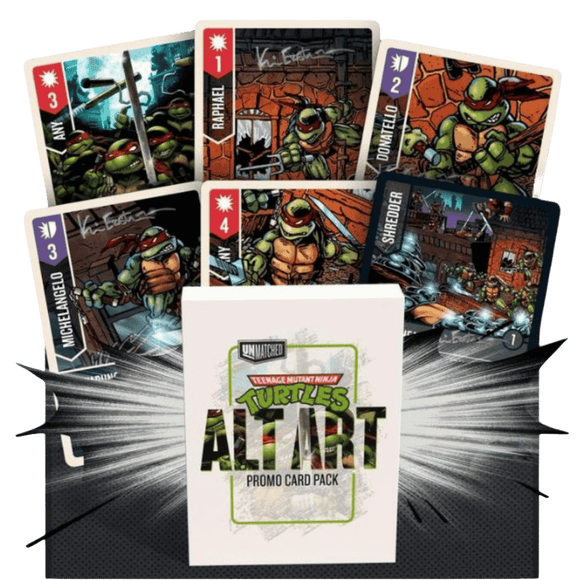 Unmatched Adventures: Teenage Mutant Ninja Turtles - Alternate Art Card Pack
