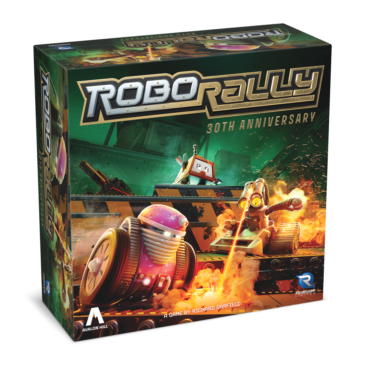 Robo Rally 30th Anniversary Edition Board Games Renegade Game Studios   