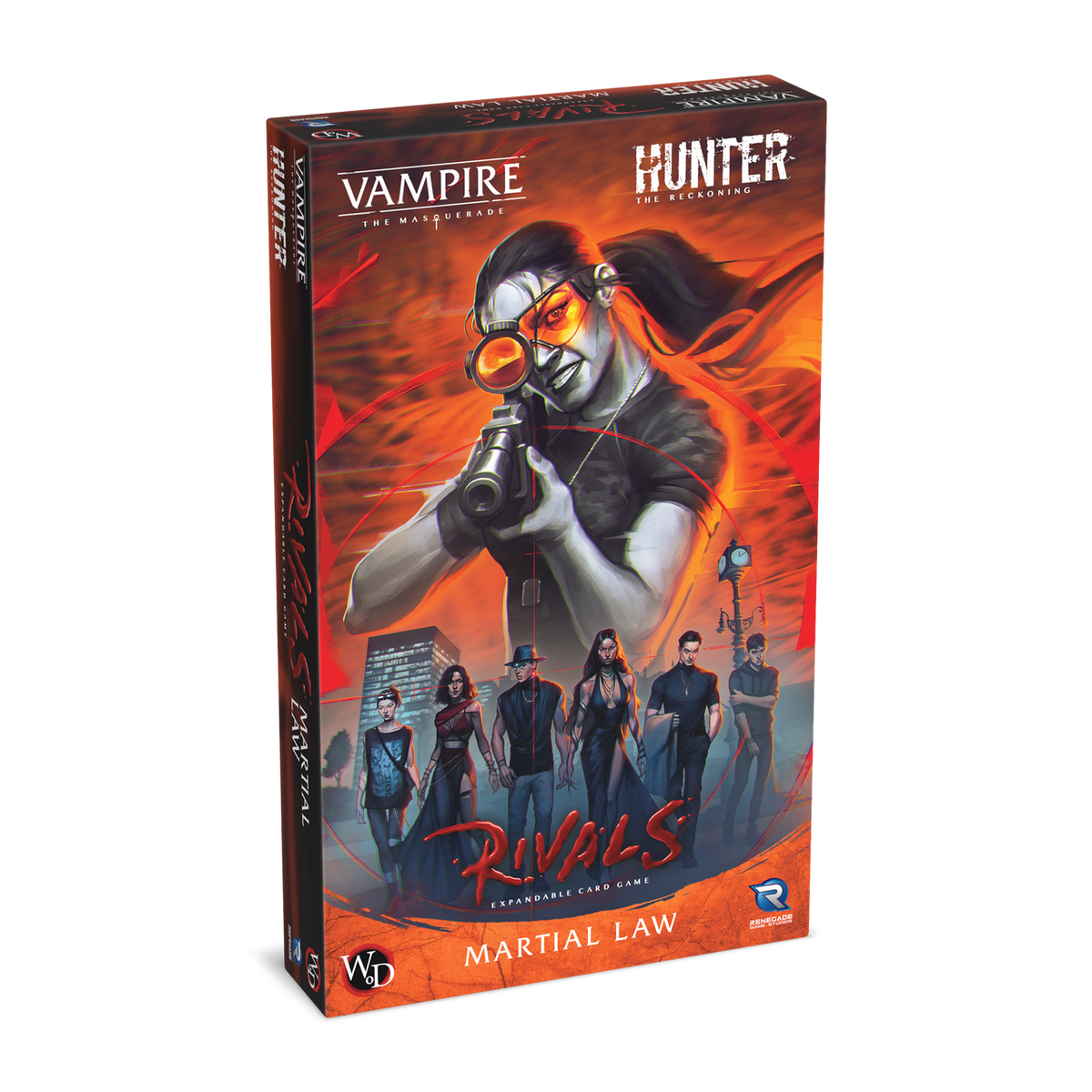 Vampire the Masquerade Rivals: Martial Law Card Games Renegade Game Studios   