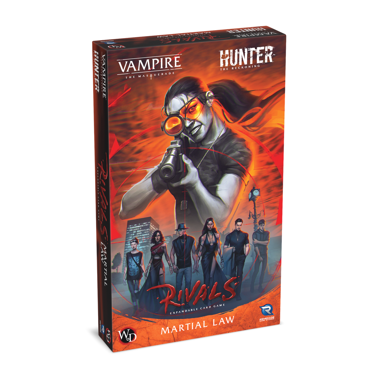 Vampire the Masquerade Rivals: Martial Law Card Games Renegade Game Studios   