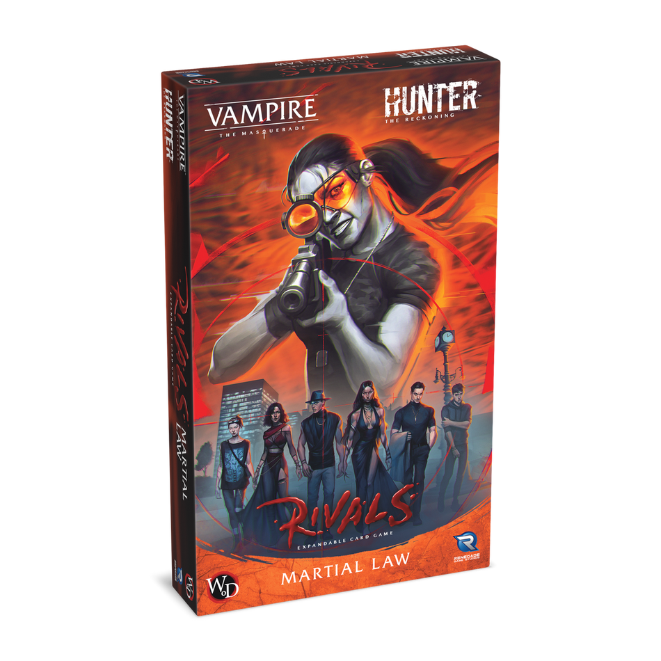 Vampire the Masquerade Rivals: Martial Law Card Games Renegade Game Studios   