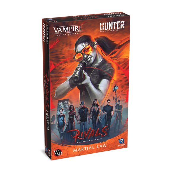 Vampire the Masquerade Rivals: Martial Law Card Games Renegade Game Studios   