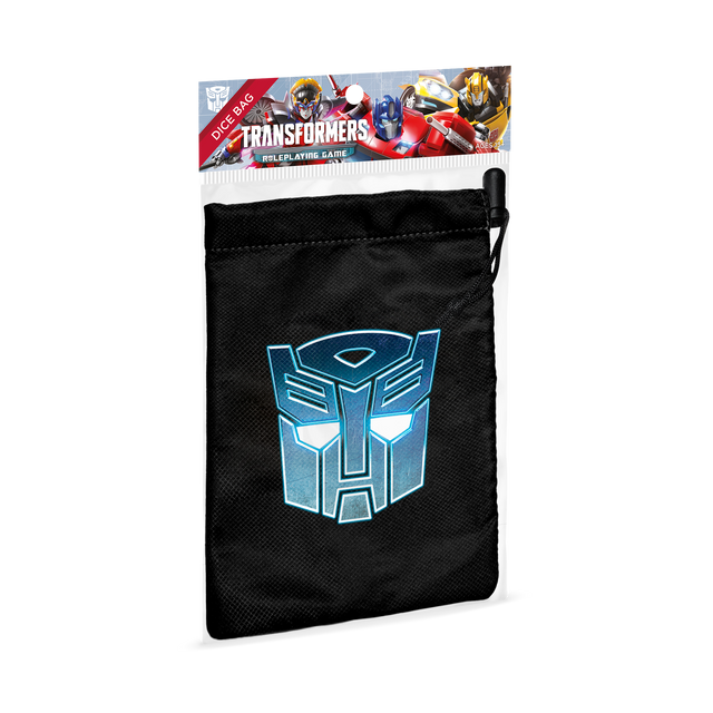 Transformers RPG Dice Bag (2 options)  Renegade Game Studios Dice Bag - Autobots  