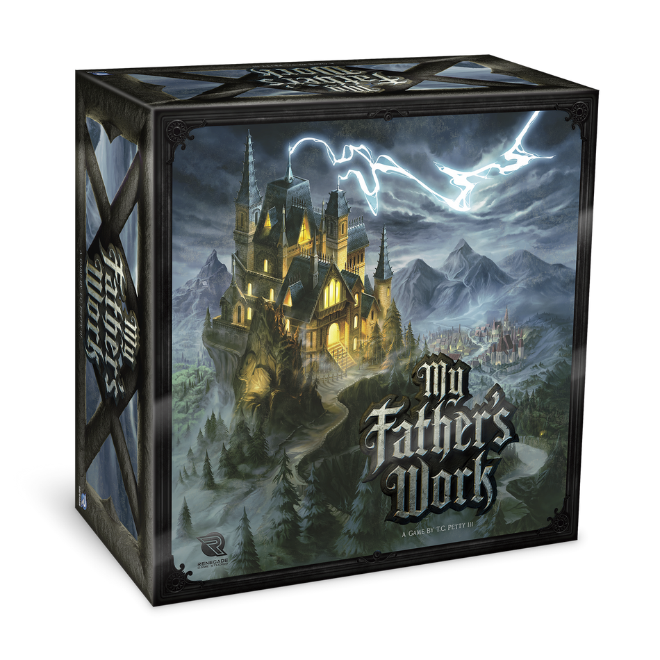 My Father's Work Kickstarter Deluxe Board Games Renegade Game Studios