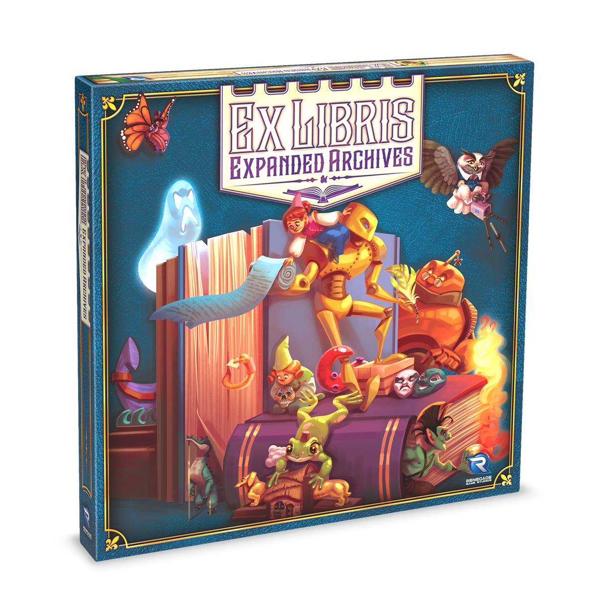 Ex Libris Expanded Archives Board Games Renegade Game Studios   