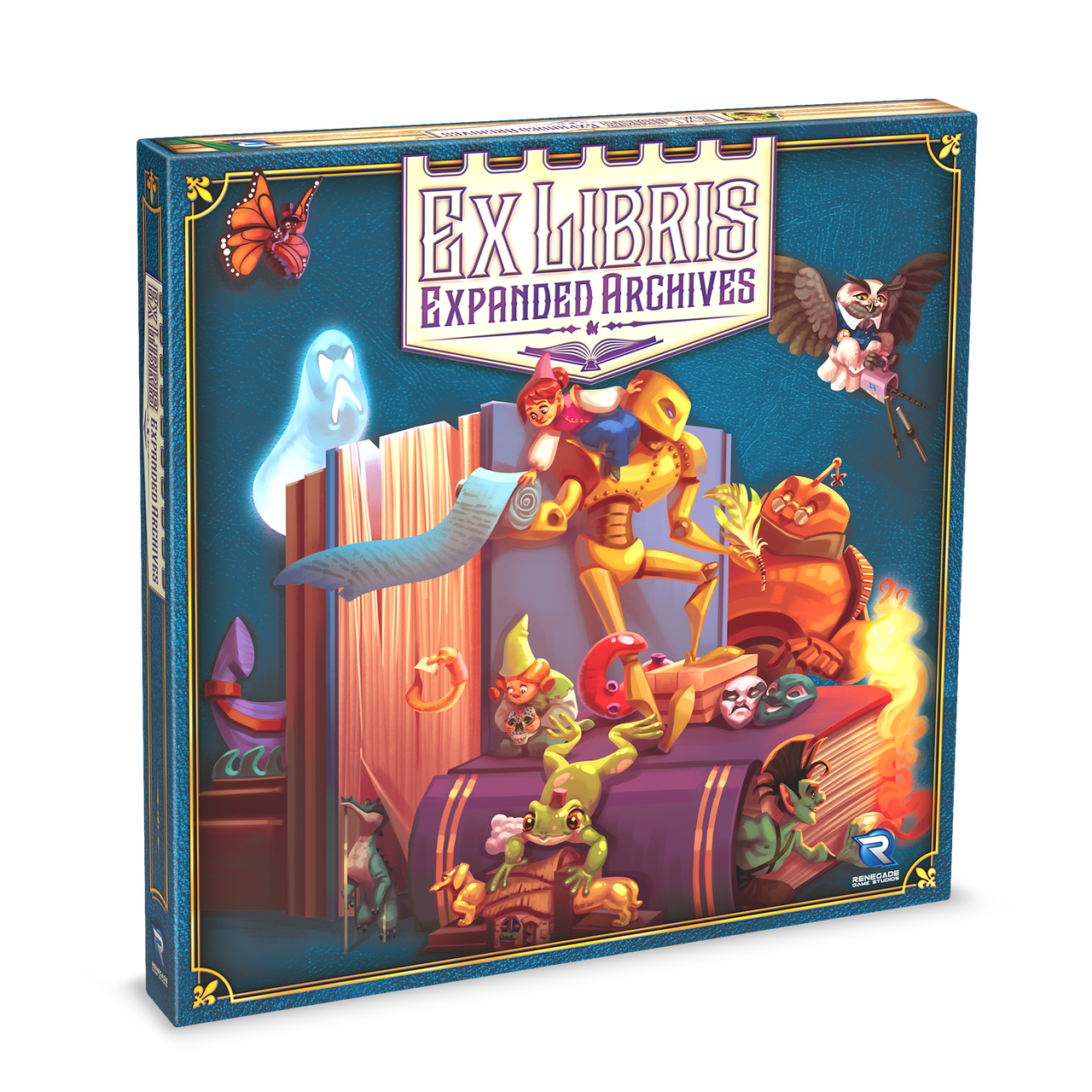 Ex Libris Expanded Archives Board Games Renegade Game Studios   