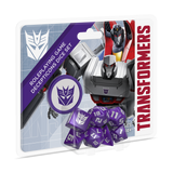 Transformers RPG 8ct Dice Set (2 options) Dice Renegade Game Studios Dice Set - Decepticons