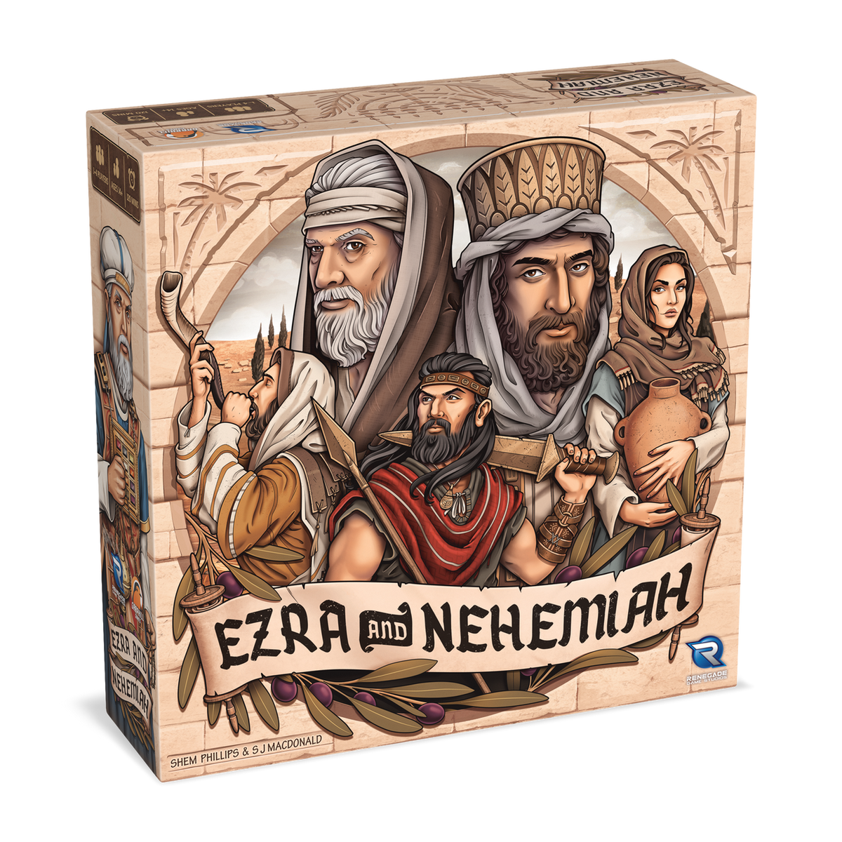 Ezra & Nehemiah Board Games Renegade Game Studios   