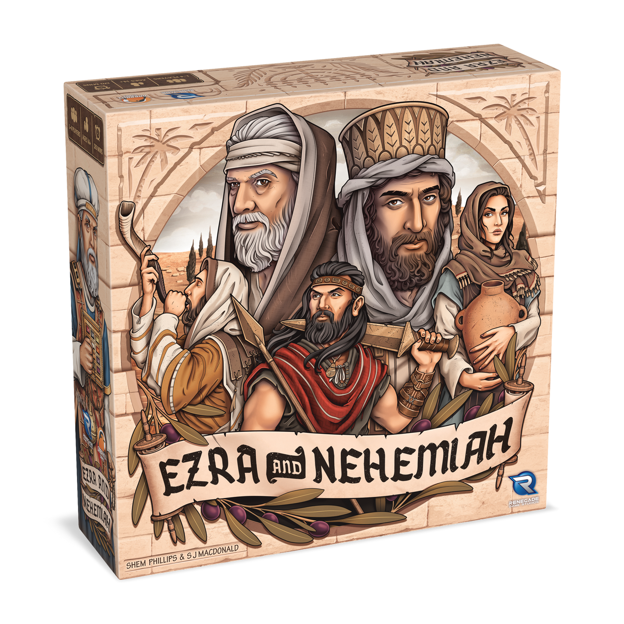 Ezra & Nehemiah Board Games Renegade Game Studios   