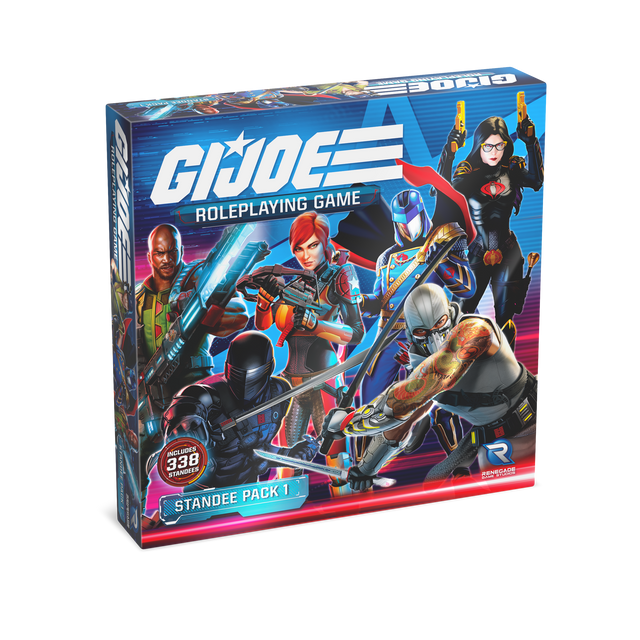 G.I. JOE RPG Standee Pack 1 Miniatures Renegade Game Studios   