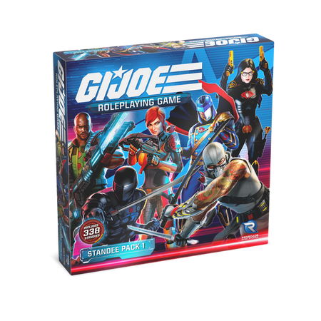 G.I. JOE RPG Standee Pack 1 Miniatures Renegade Game Studios   