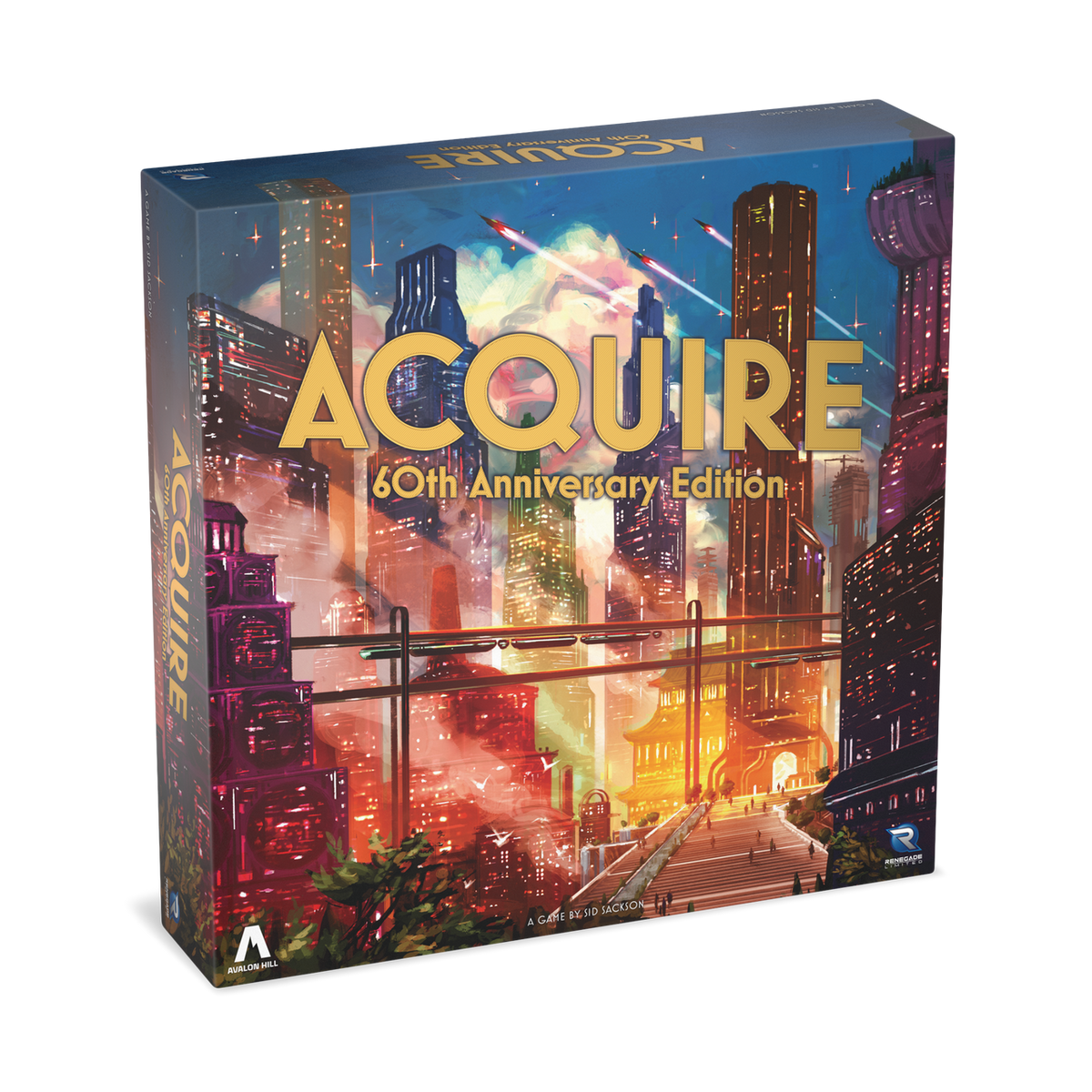 Acquire 60th Anniversary Edition Board Games Renegade Game Studios   
