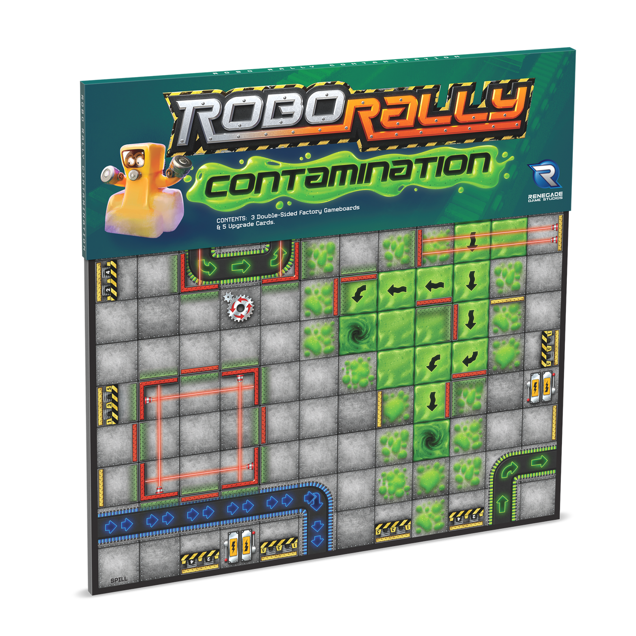 Robo Rally: Contamination Board Games Renegade Game Studios