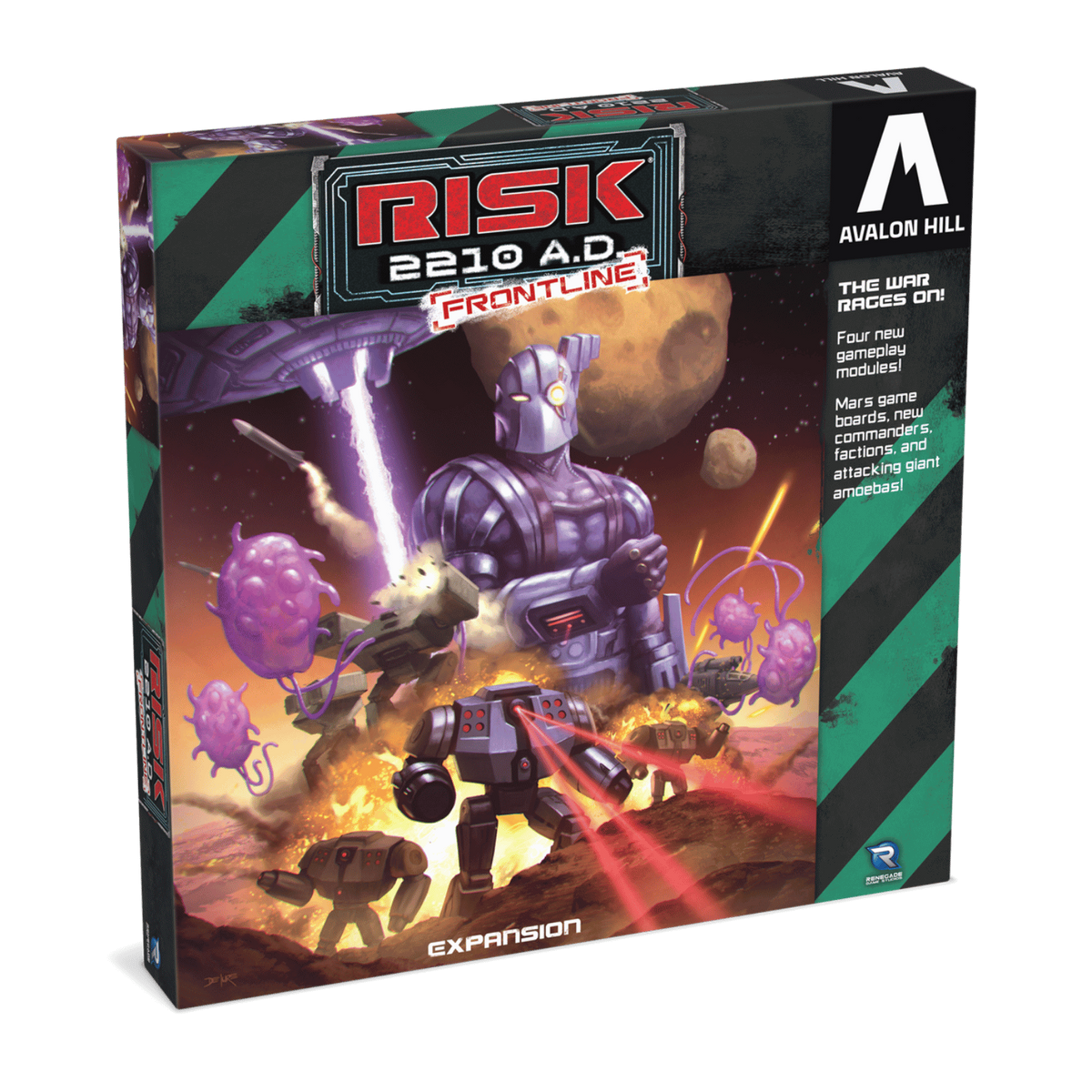 Risk 2210 A.D.: Frontline Board Games Renegade Game Studios