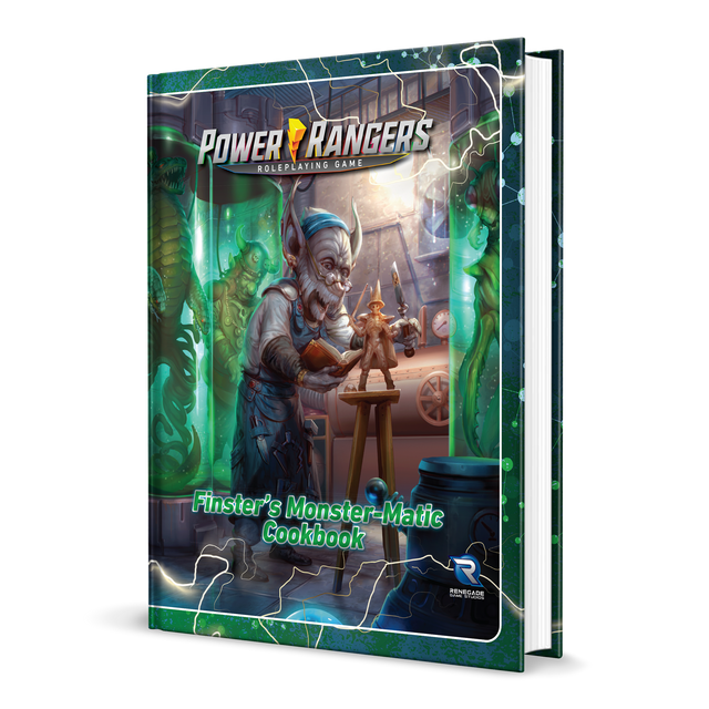 Power Rangers RPG Finster's Monster-Matic Cookbook Role Playing Games Renegade Game Studios   