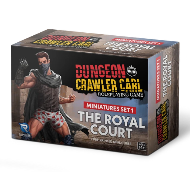 Dungeon Crawler Carl RPG: The Royal Court Minis Set 1