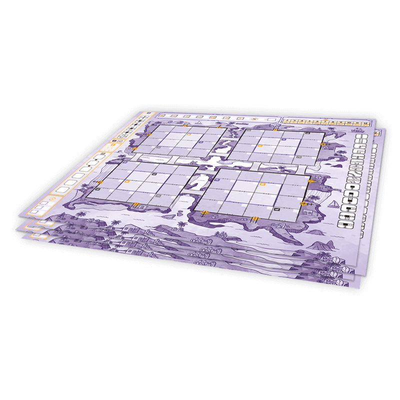 Railroad Ink: Archipelago Board Board Games Horrible Guild   
